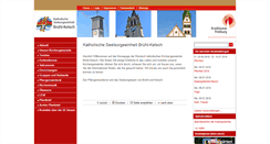 Desktop Screenshot of kath-bruehl-ketsch.de